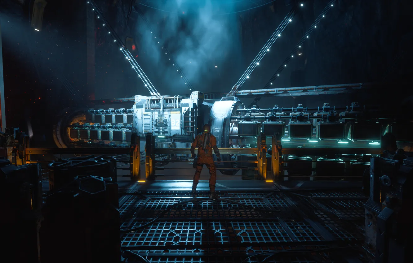 Фото обои Dead Space, Screenshot, Скриншот, The Callisto Protocol, Изолятор