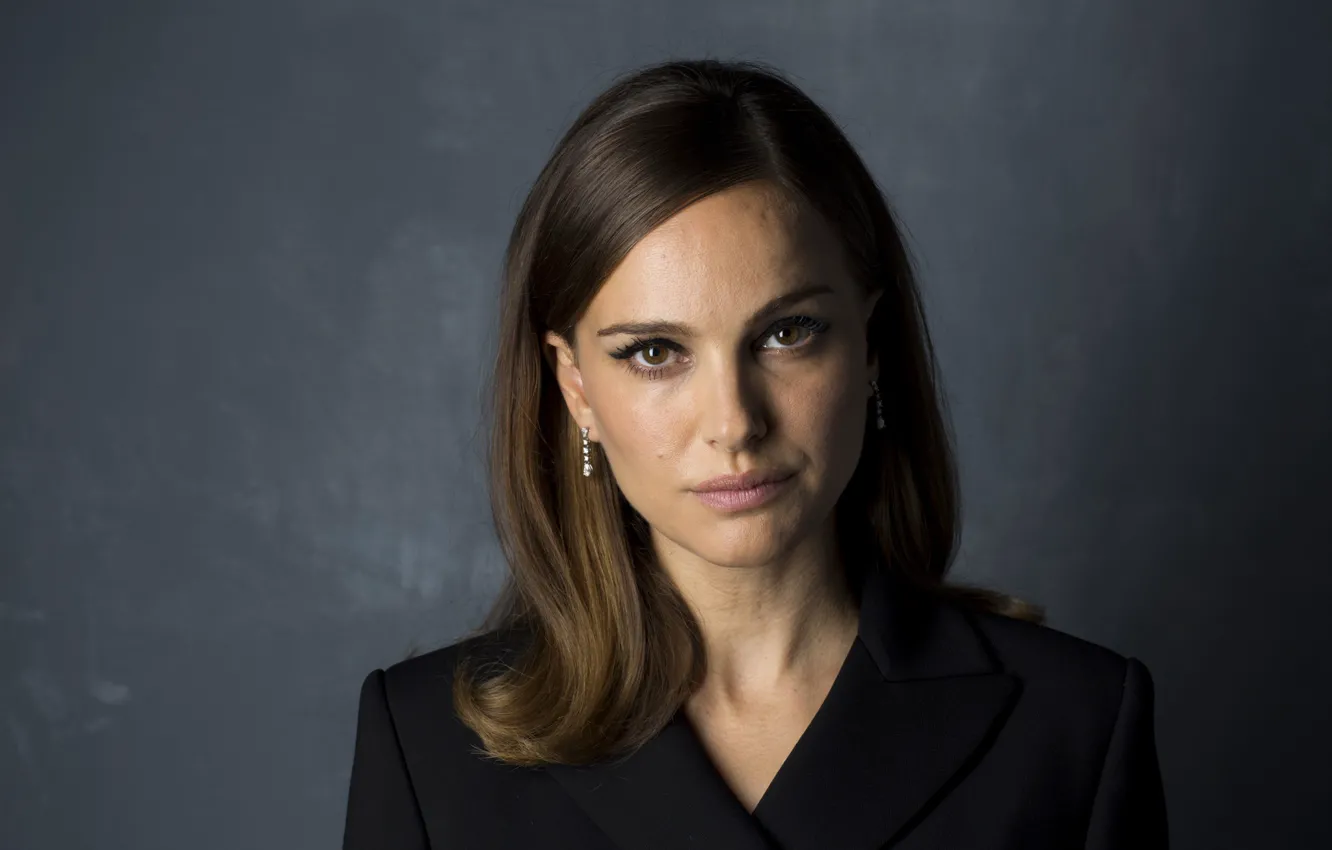 Фото обои портрет, макияж, прическа, Natalie Portman, Натали Портман, красотка, LA Times, Jay L Clendenin