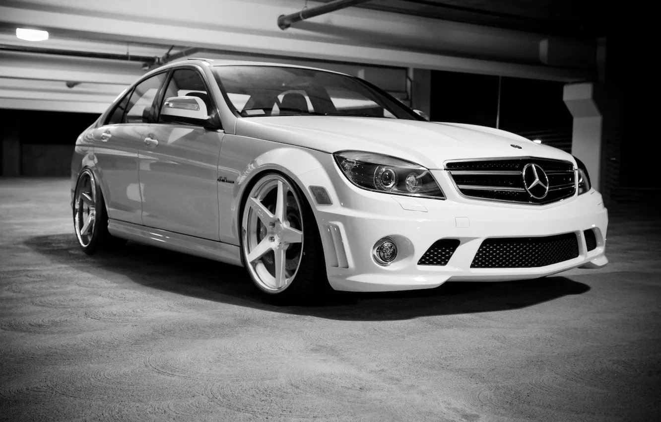 Фото обои mercedes-benz, C63, ADV, W204