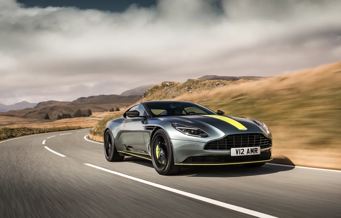 Фото обои Aston Martin, 2018, DB11, AMR, Signature Edition