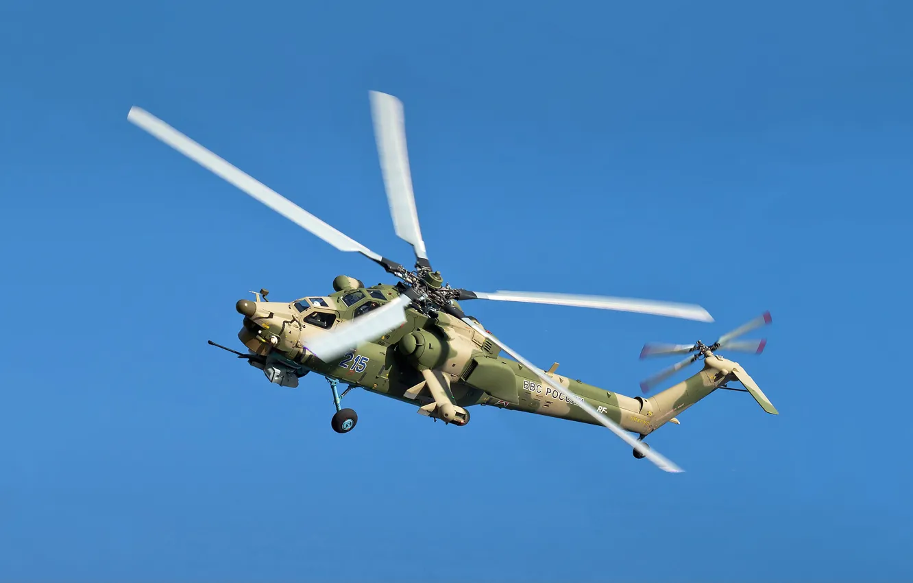 Фото обои оружие, вертолёт, Ми-24Н