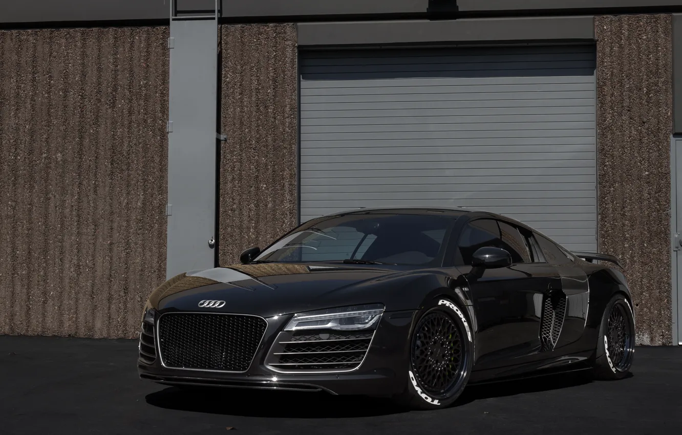 Фото обои Audi R8, V10, Rotiform, LHR's