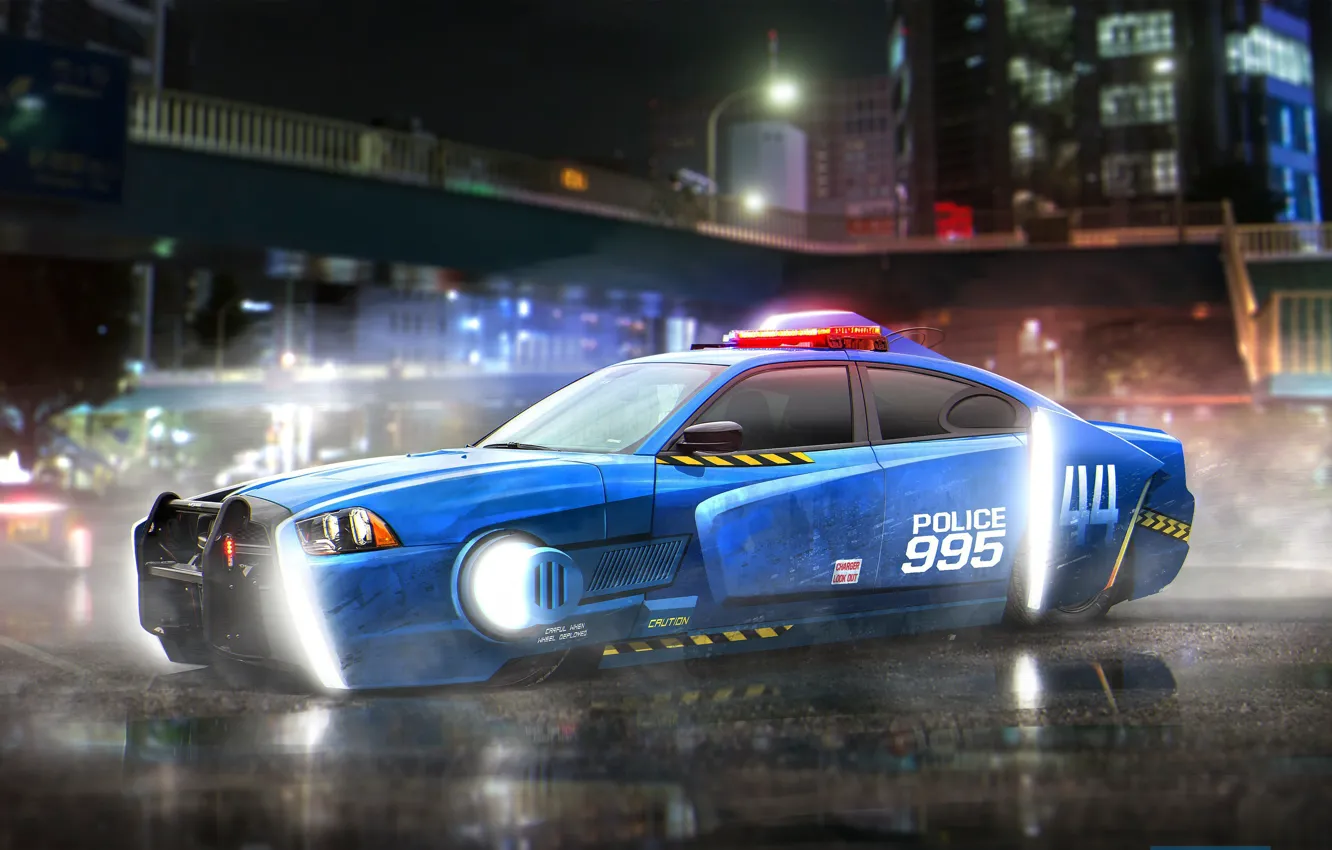 Фото обои car, cinema, Dodge Charger, movie, film, police car, Blade Runner, Blade Runner 2049