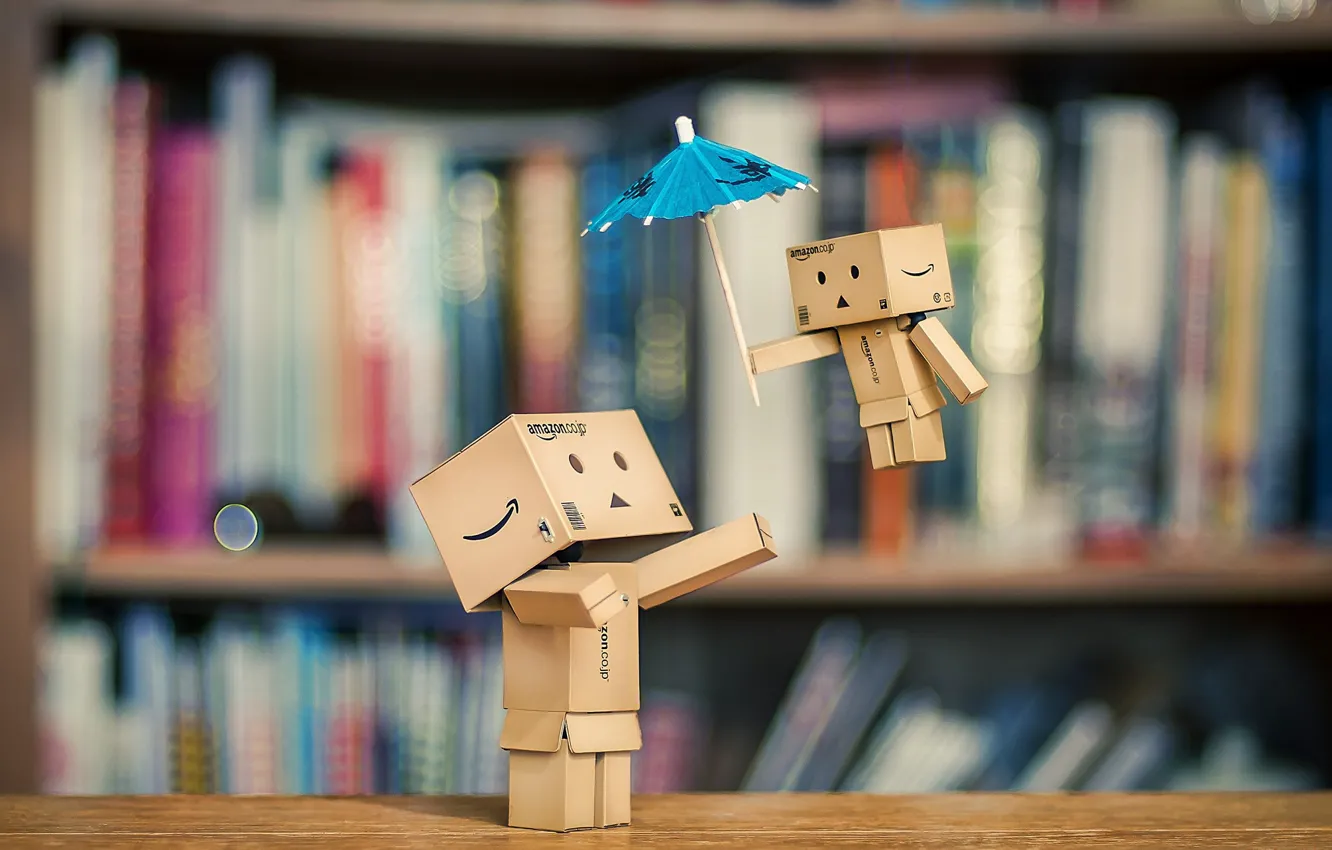 Фото обои зонтик, игрушки, Danboard, Данбо