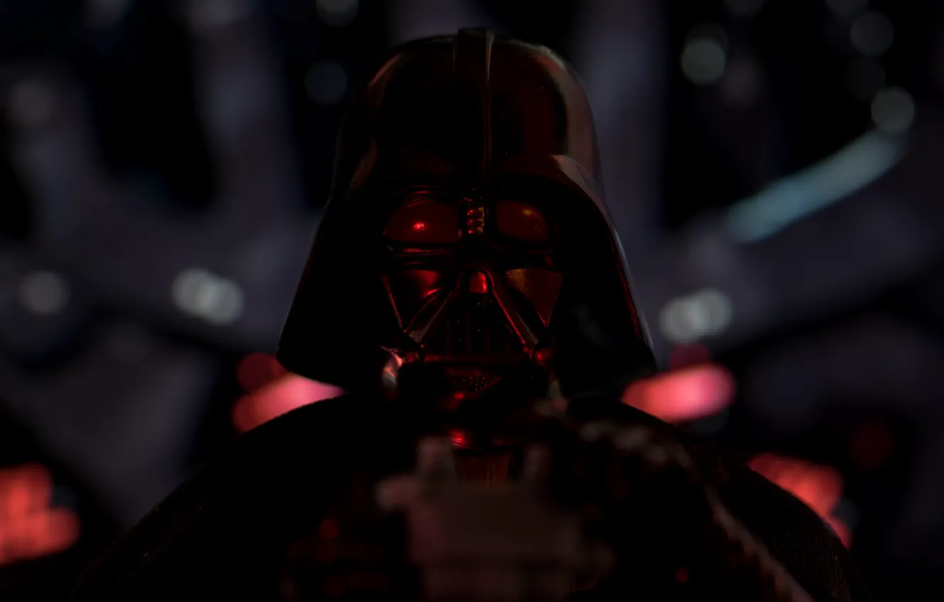 Фото обои игрушка, Star Wars, статуэтка, Darth Vader, Звездные Войны, Дарт Вейдер