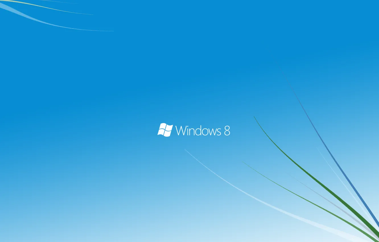Фото обои синий, windows, microsoft, windows 8