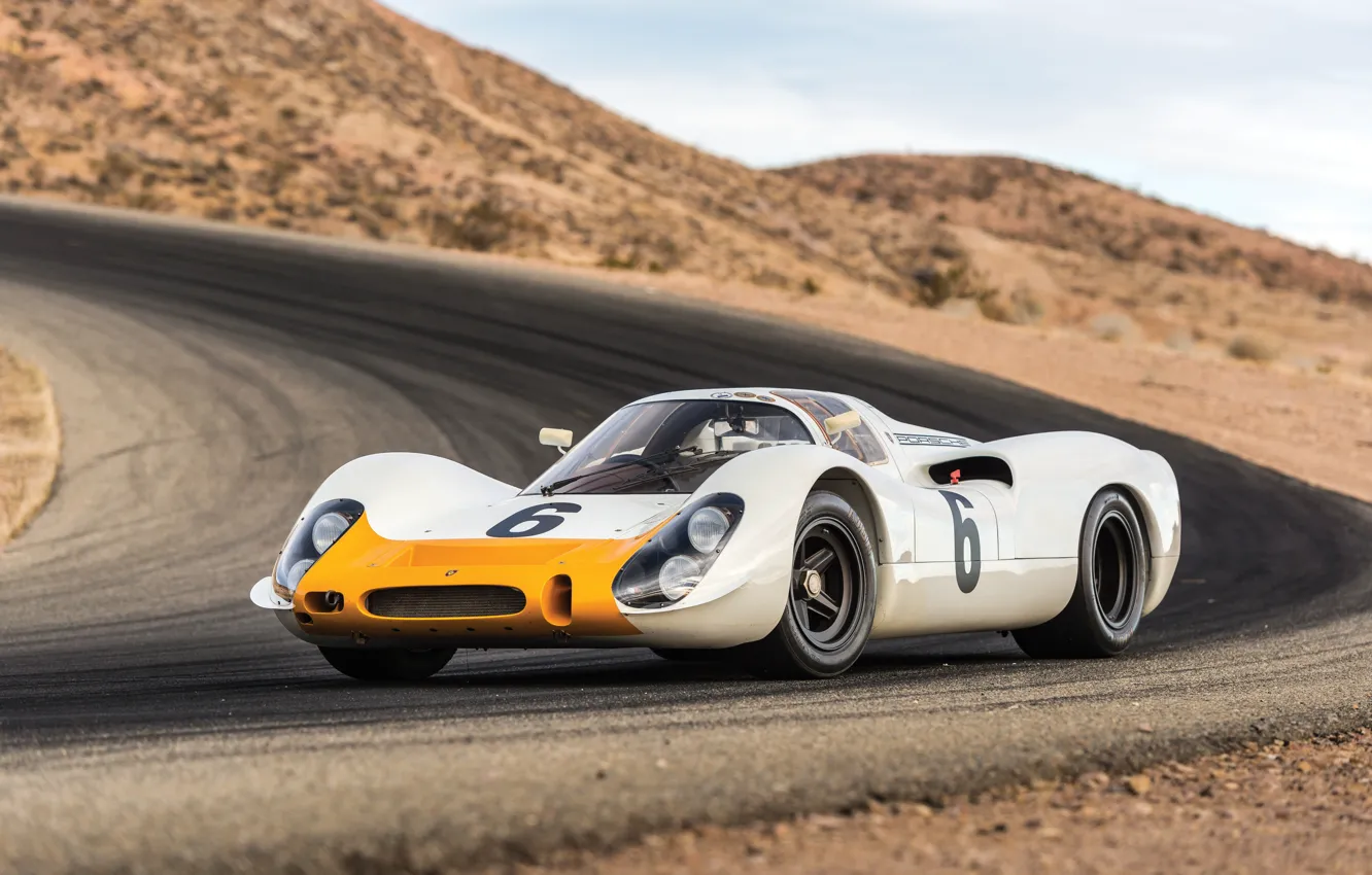 Фото обои Porsche, track, racing car, Porsche 908