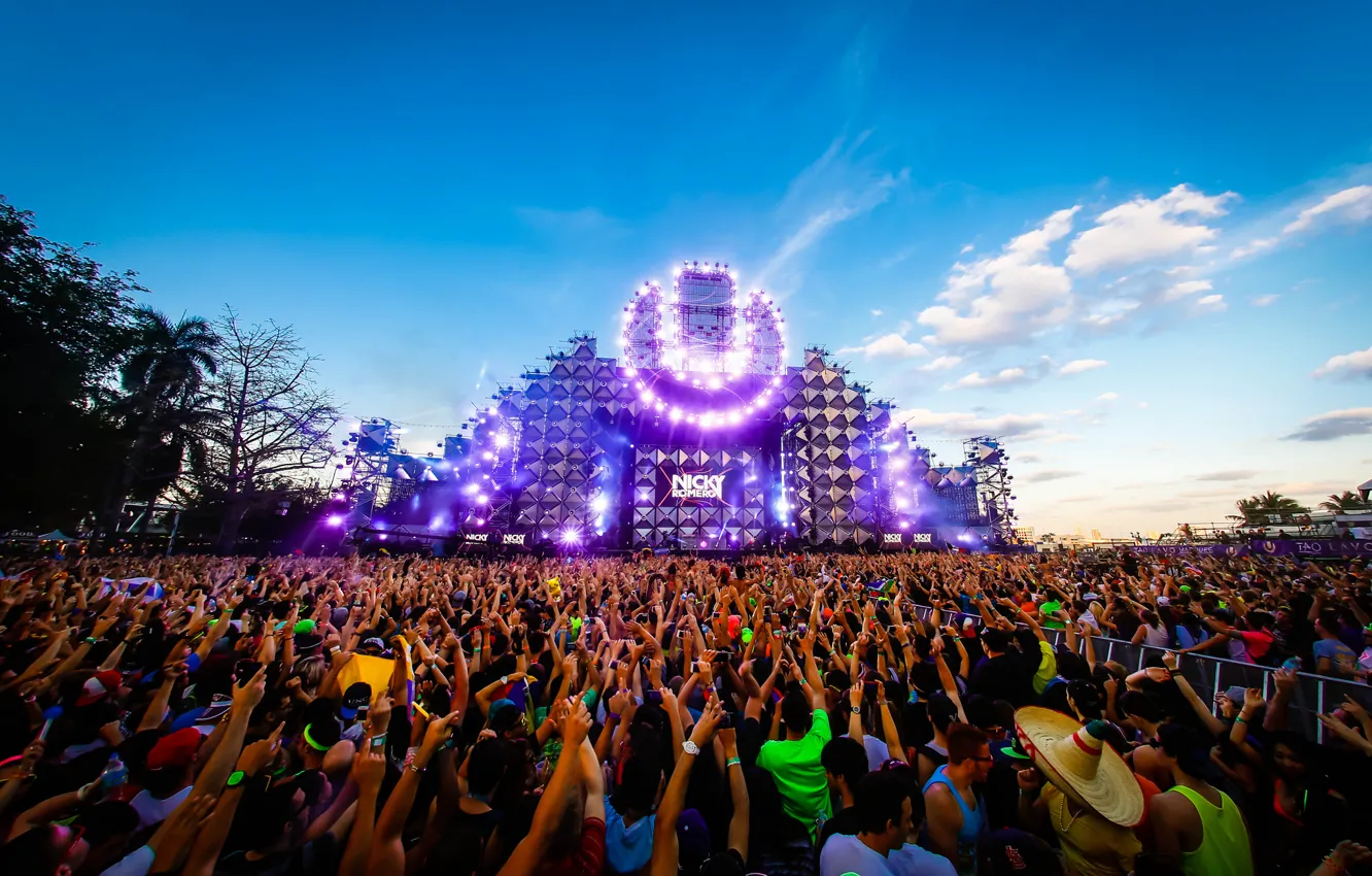 Фото обои Ultra, UMF, Музыкальный фестиваль &quot;Ультра&quot;, Ultra Music Festival