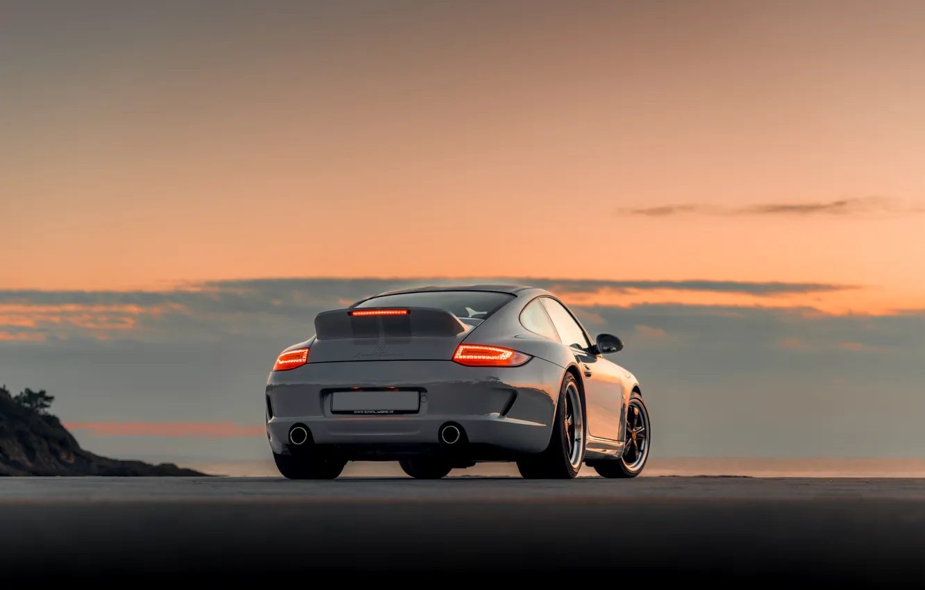 Фото обои 911, 997, Porsche, taillights, Porsche 911 Sport Classic