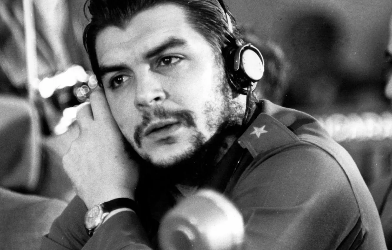 Фото обои черно-белое, революция, Эрнесто Че Гевара, Che Guevara