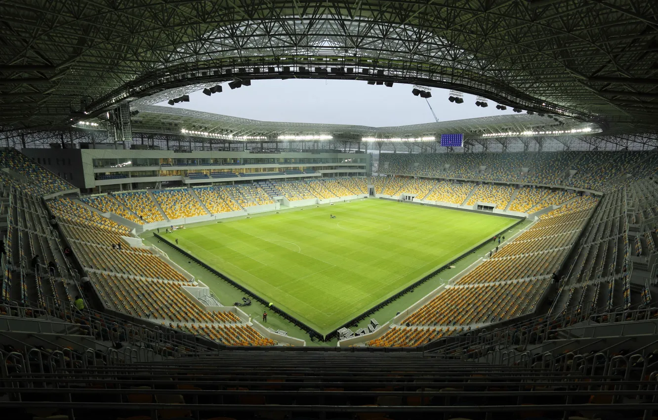 Фото обои arena lviv, євро 2012, euro 2012 стадион, арена львів, арена львов