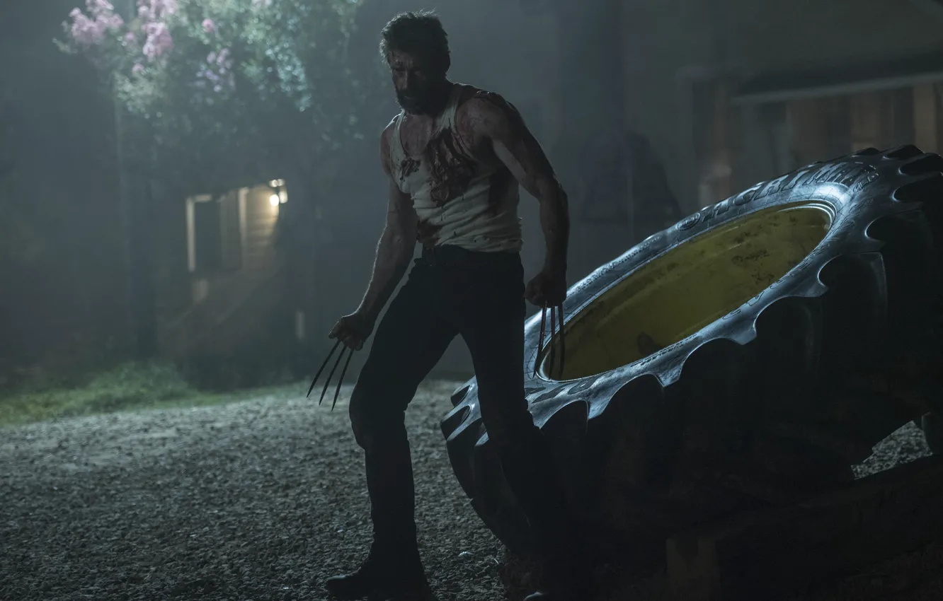 Фото обои Wolverine, Hugh Jackman, Logan, old, James Howlett
