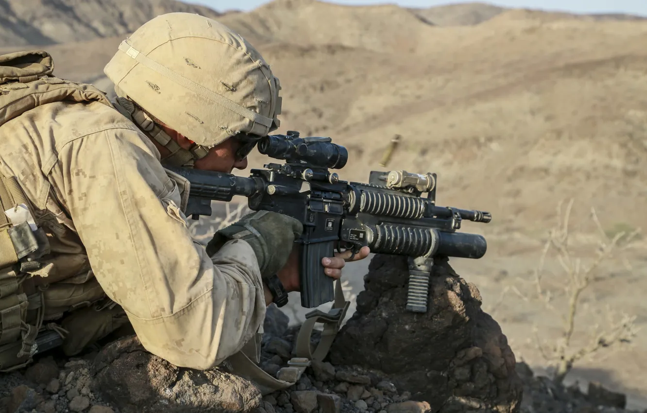 Фото обои оружие, солдат, United States Marine Corps
