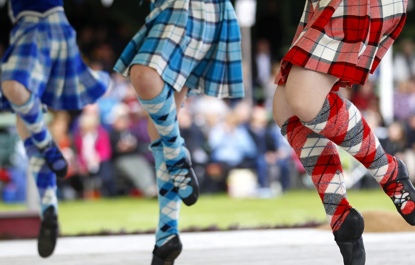Фото обои юбка, танец, Шотландия, хайланд