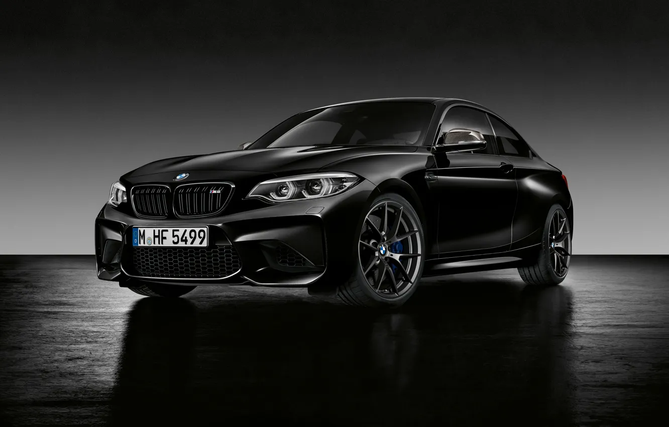 Фото обои фон, бмв, BMW, Black, Coupe, F87