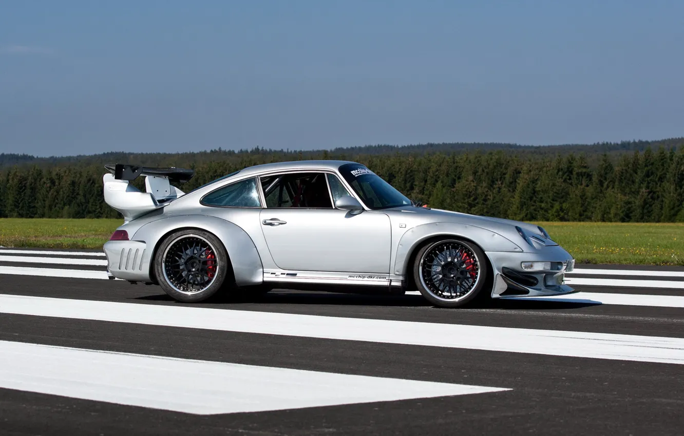 Фото обои Porsche, GT2, 993
