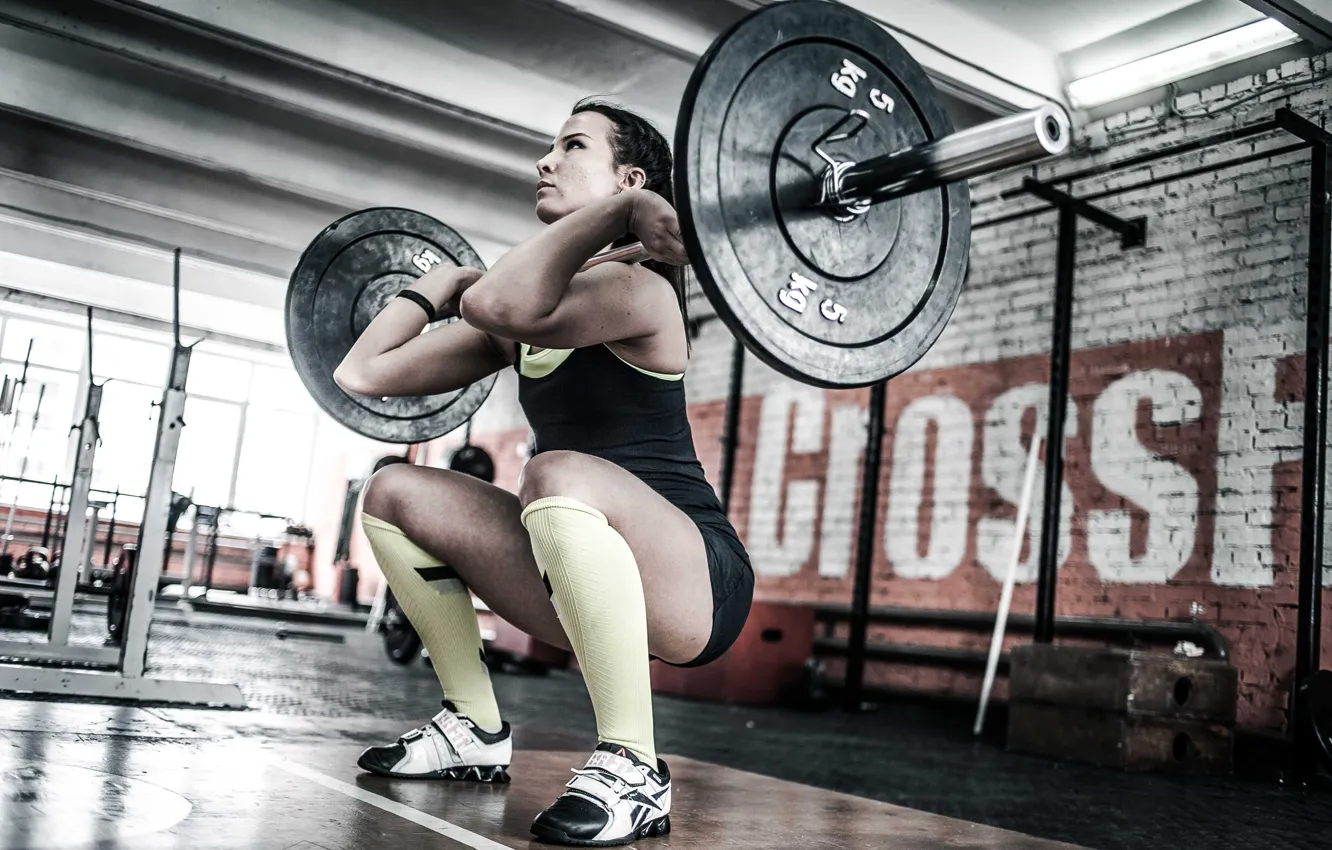Фото обои Fitness, Crossfit, Тяжелая Атлетика