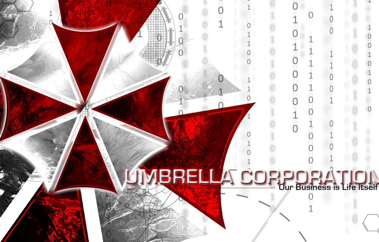 Фото обои resident evil, umbrella, corporation