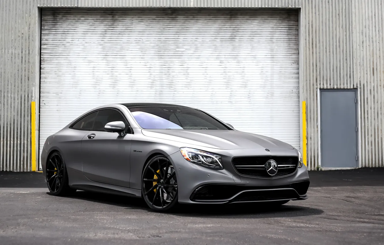 Фото обои Mercedes, AMG, Vossen, Wheels, S63