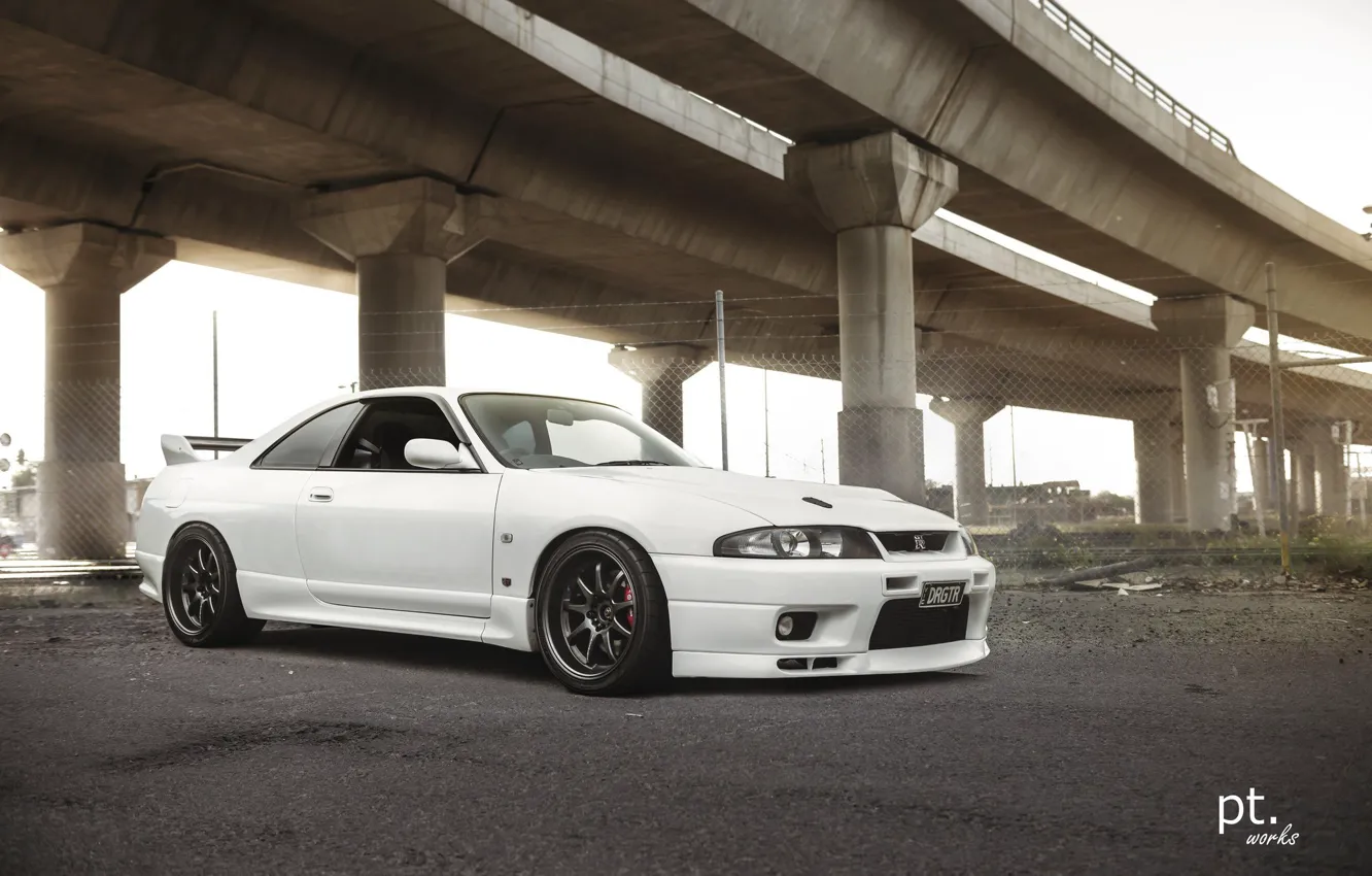 Фото обои nissan, turbo, white, wheels, skyline, jdm, tuning, gtr