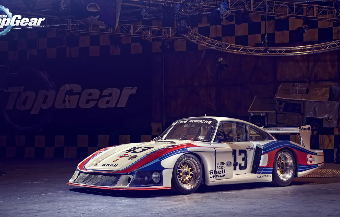 Фото обои Porsche, Top Gear, Martini Racing, 935/78 “Moby Dick”