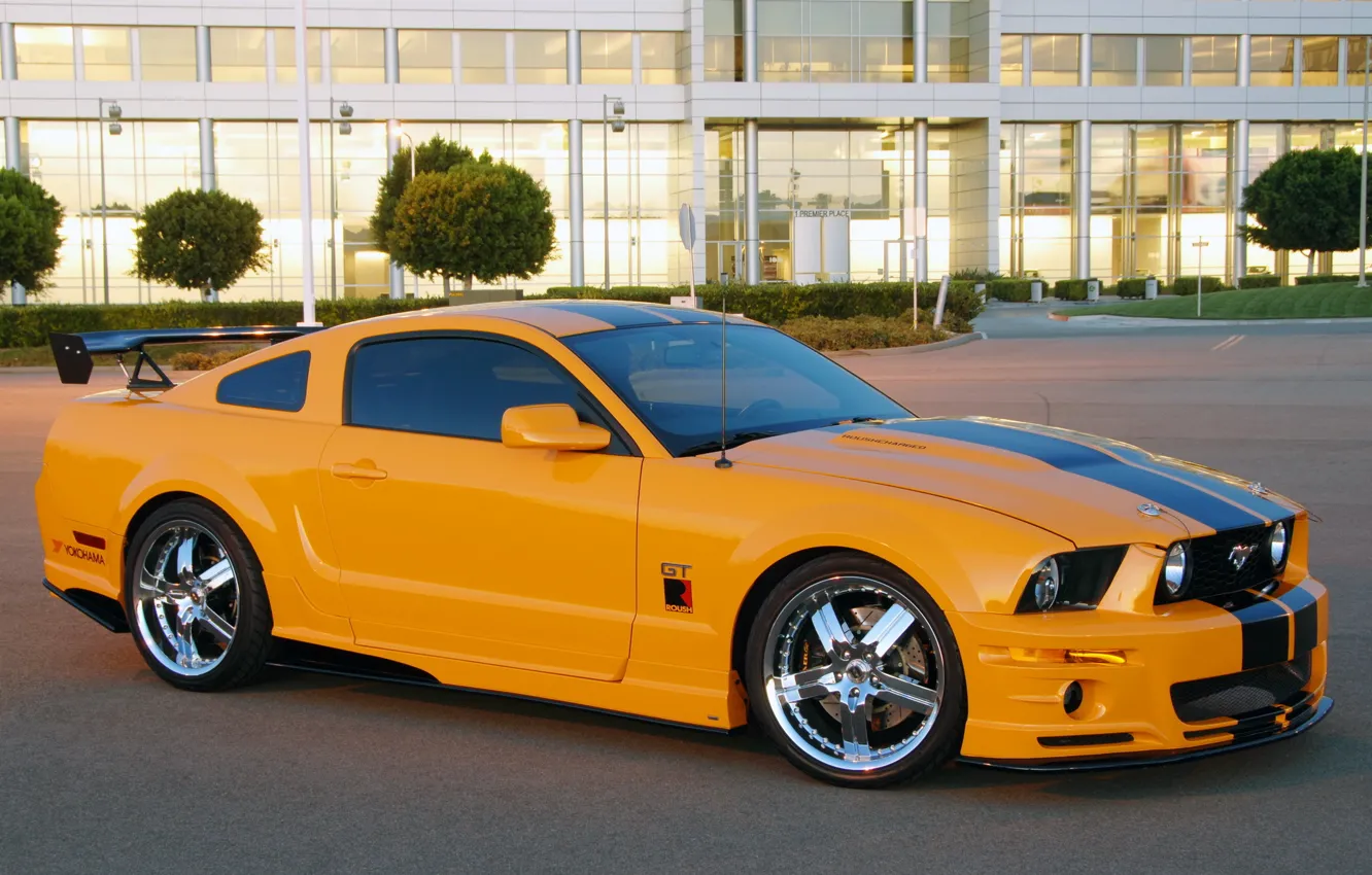 Фото обои Mustang, Roush, Stage