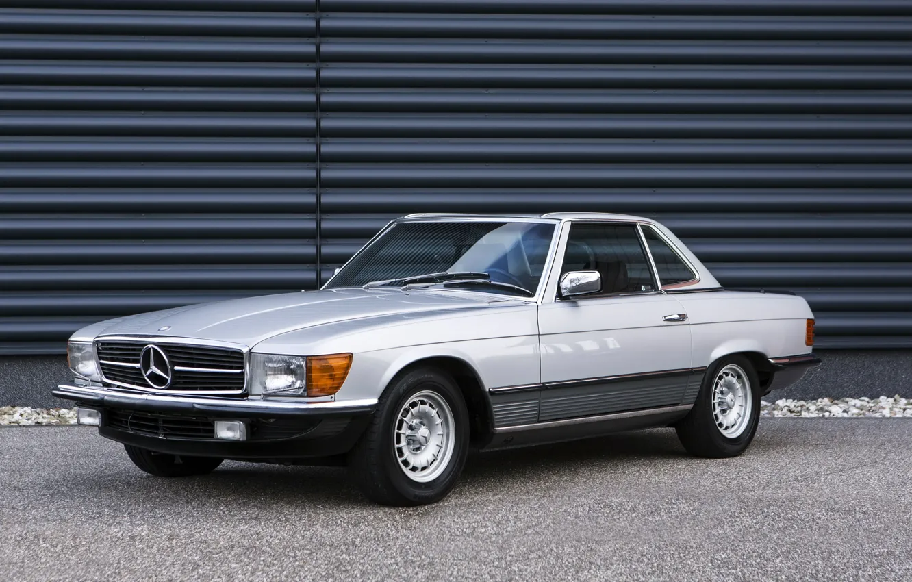 Фото обои Mercedes-Benz, мерседес, 1989, R107, 500 SL