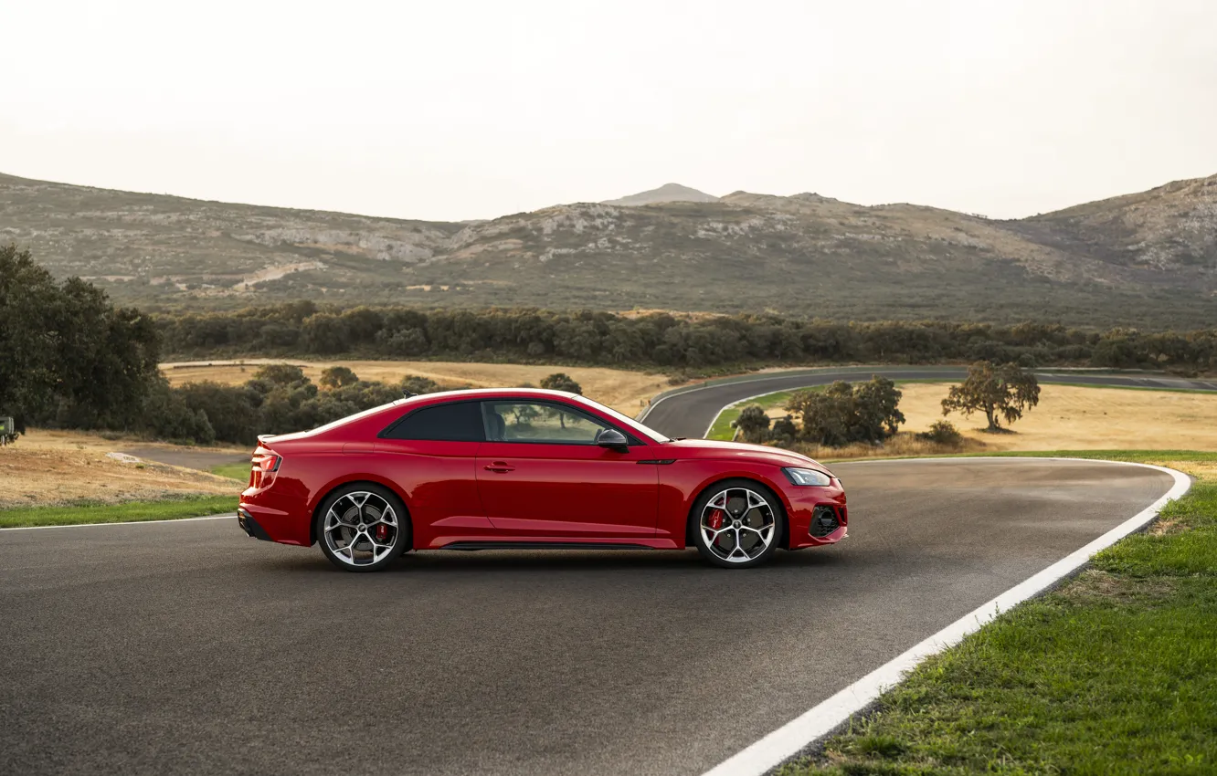 Фото обои Audi, RS5, side view, Audi RS 5 Coupe competition plus