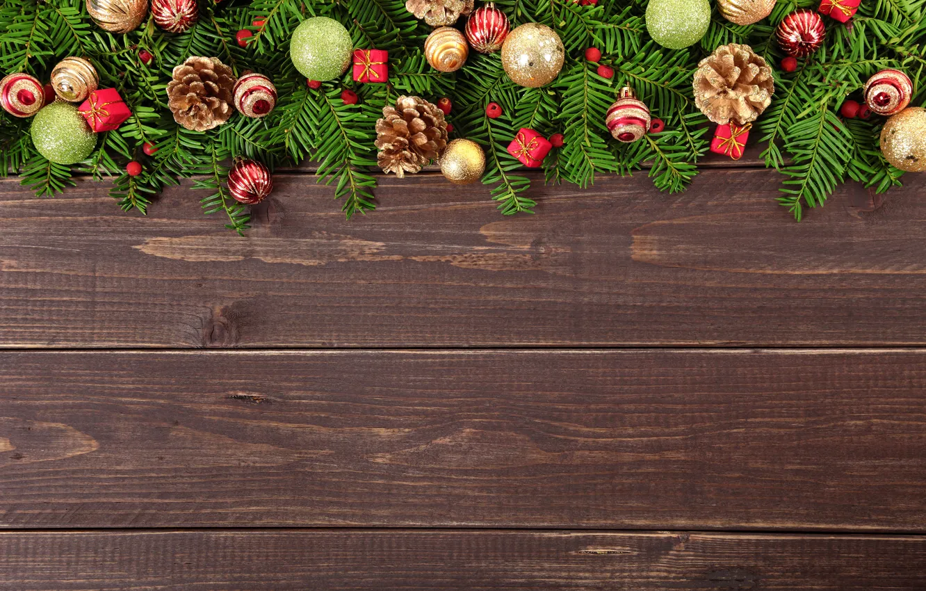 Фото обои Новый Год, Рождество, wood, merry christmas, decoration, xmas, fir tree