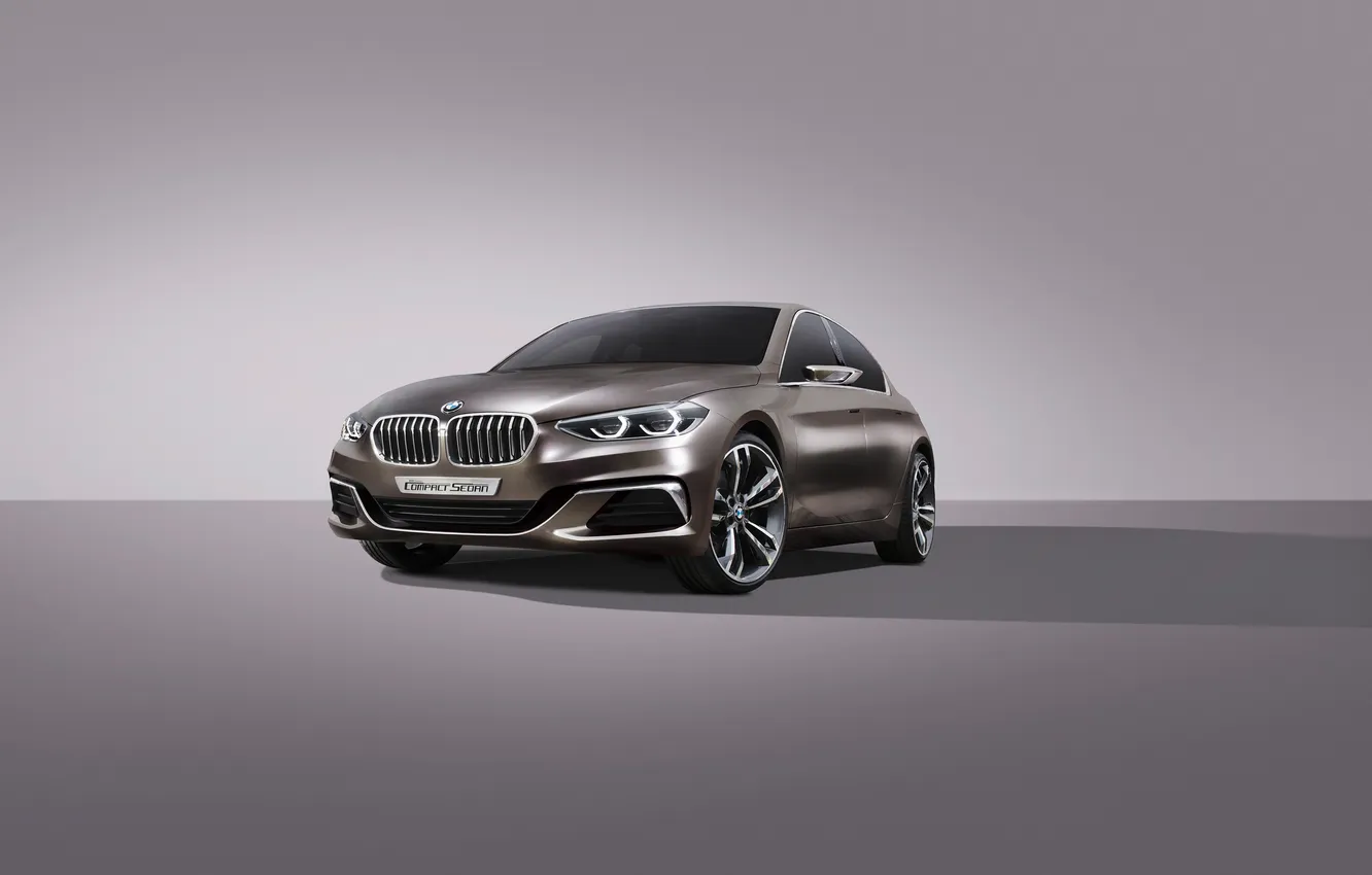 Фото обои Concept, бмв, BMW, концепт, седан, Sedan, Compact