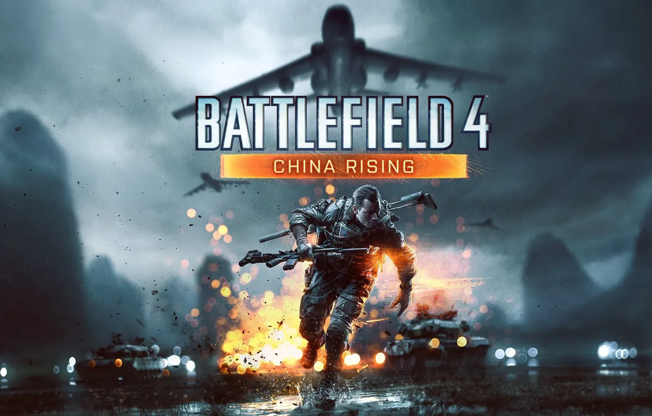 Обои Истребитель, Battlefield 4, Морпех, China Rising на телефон и ...