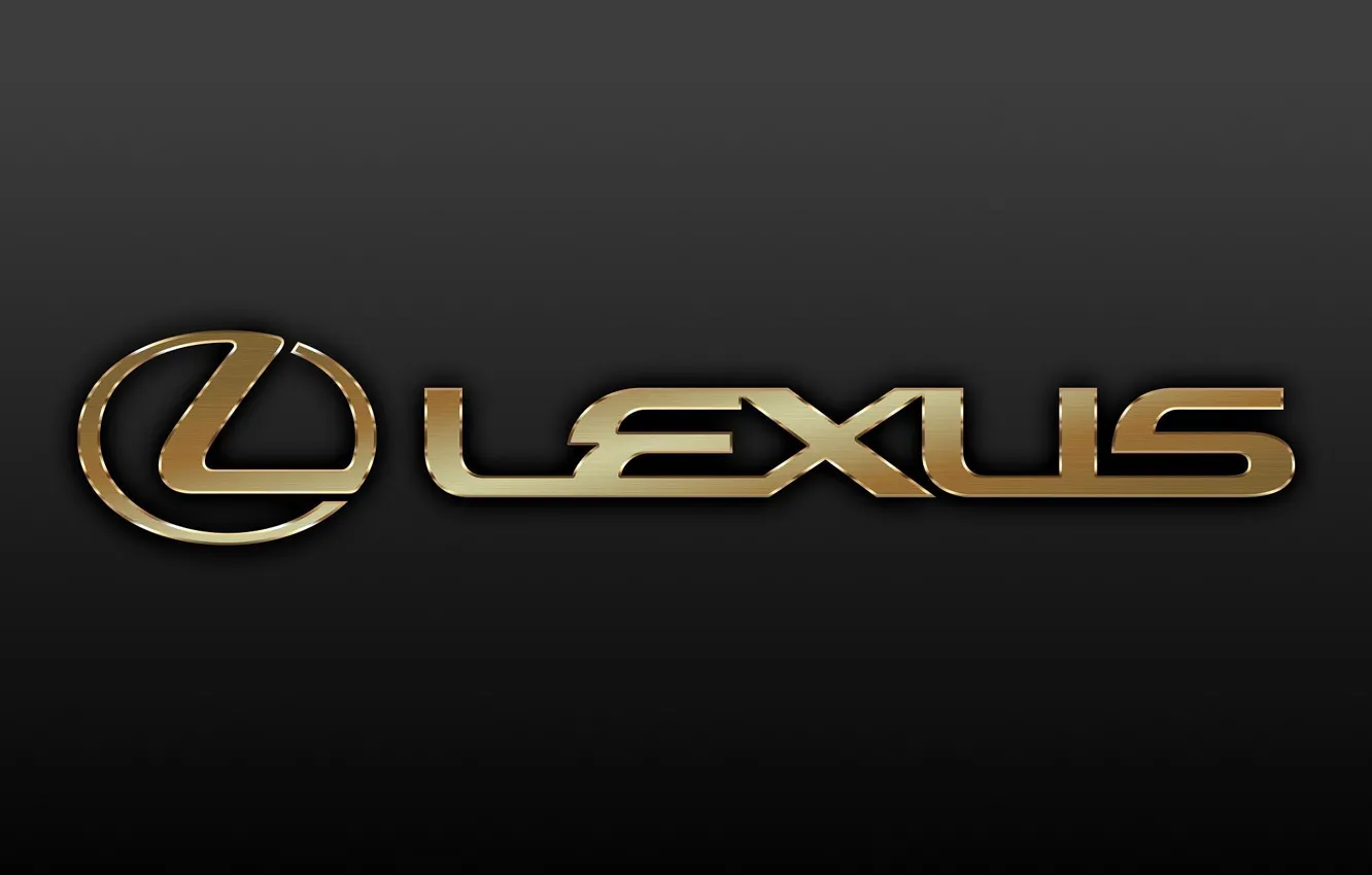 Фото обои car, lexus, logo, black, text