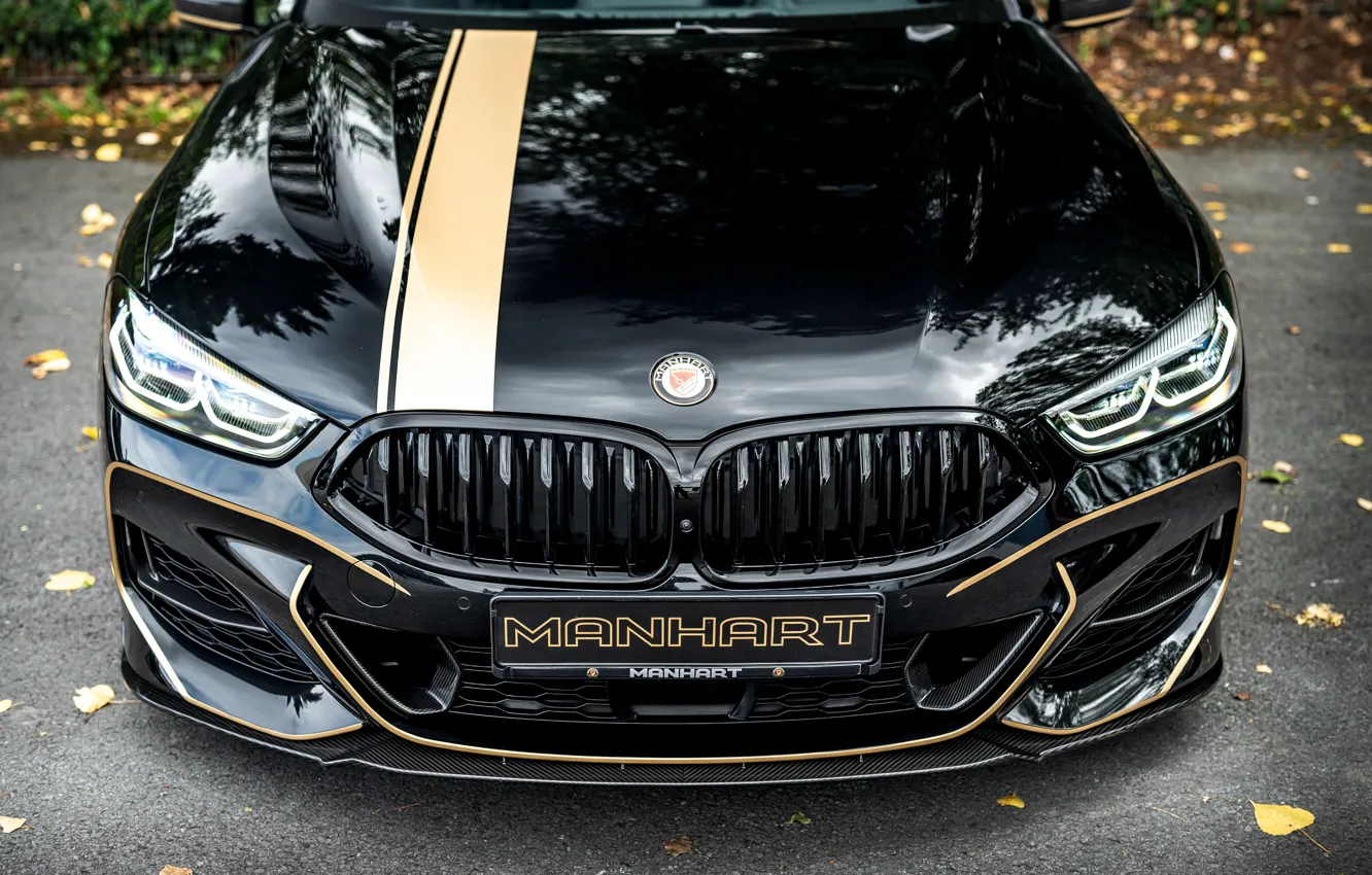 Фото обои BMW, вид спереди, Manhart, 8-Series, 2019, G15, M850i, XDrive