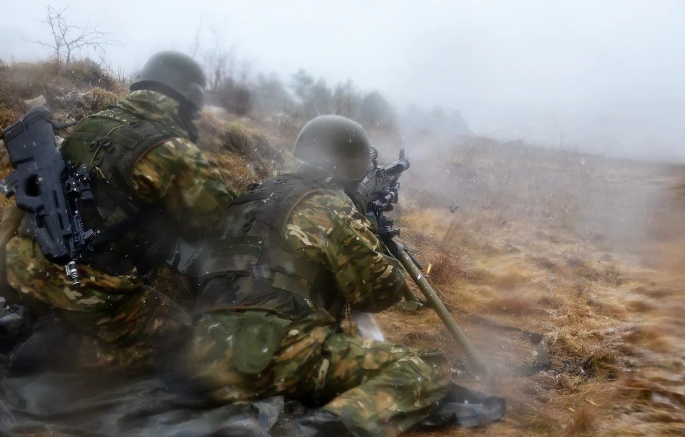Фото обои оружие, солдаты, Slovenian Army