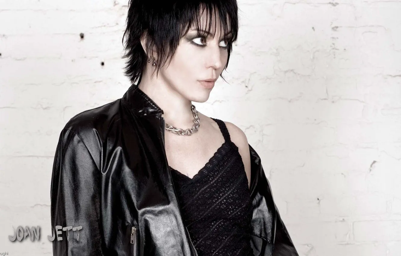 Фото обои девушка, брюнетка, Punk rock, the Blackhearts, Joan Jett, The Runaways, punk girl