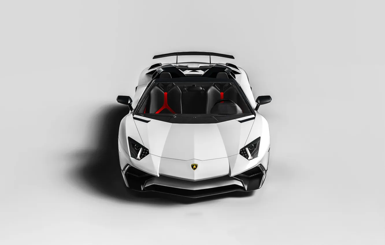 Фото обои Авто, Lamborghini, Белый, Машина, Car, Render, Design, Суперкар