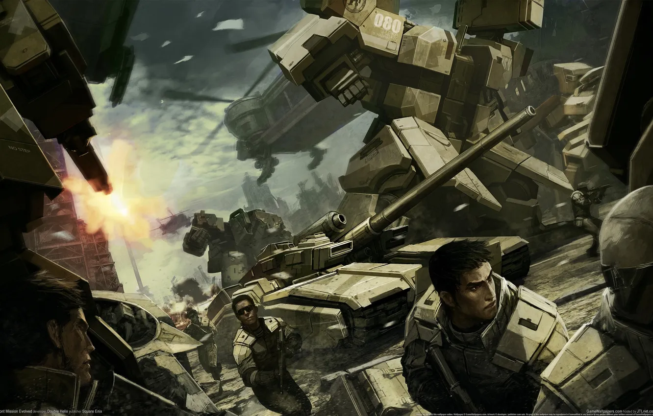 Фото обои front, mission, evolved