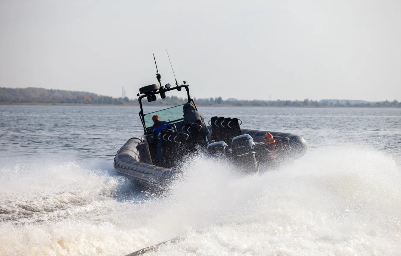 Фото обои boat, speed boat, RIB, BK-10