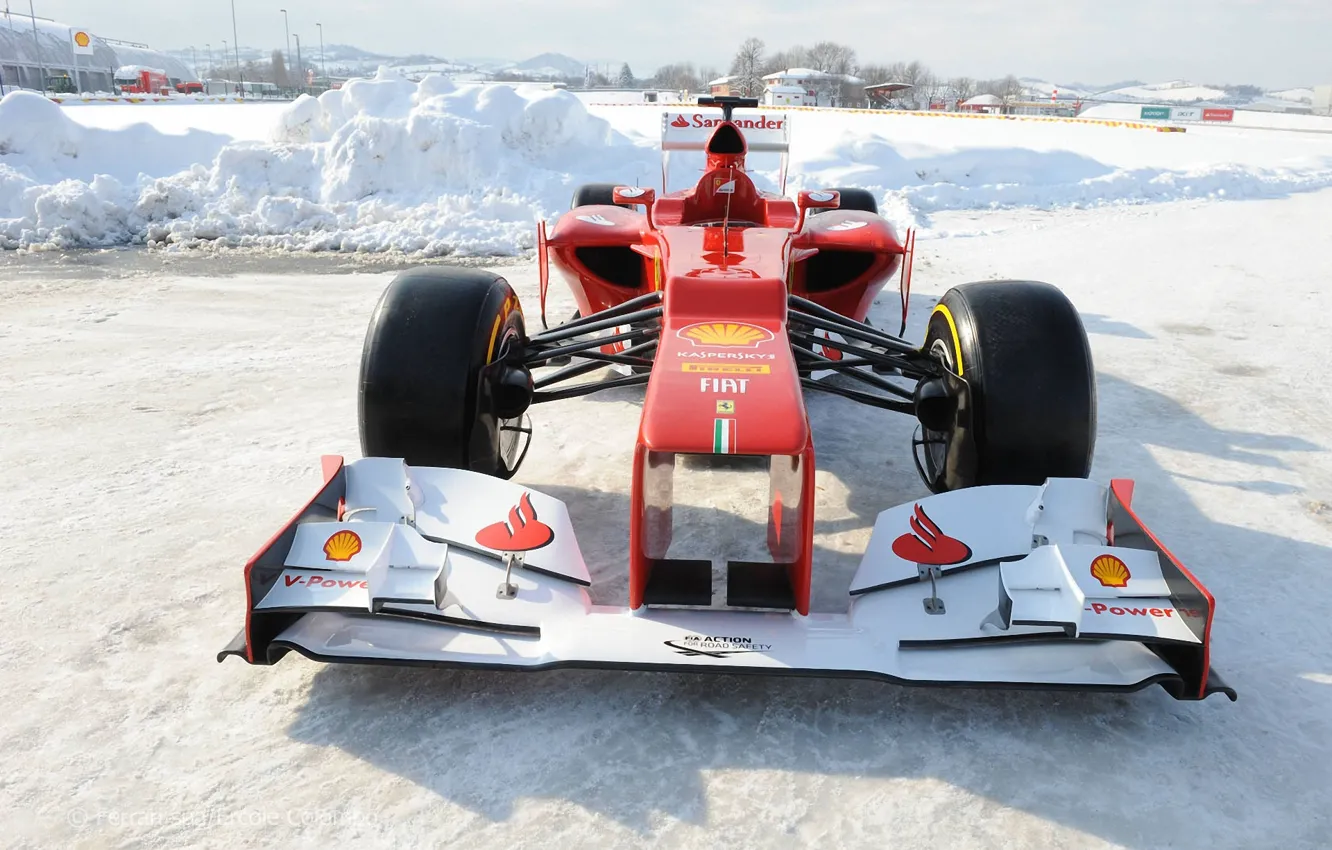 Фото обои болид, ferrari f2012