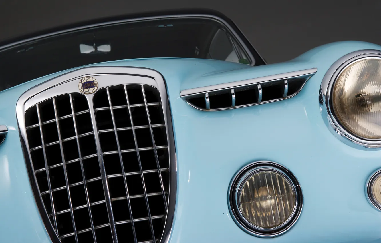 Фото обои Coupe, Lancia, ретро автомобили, Купе, единственный экземпляр, 1952, retro cars, Aurelia