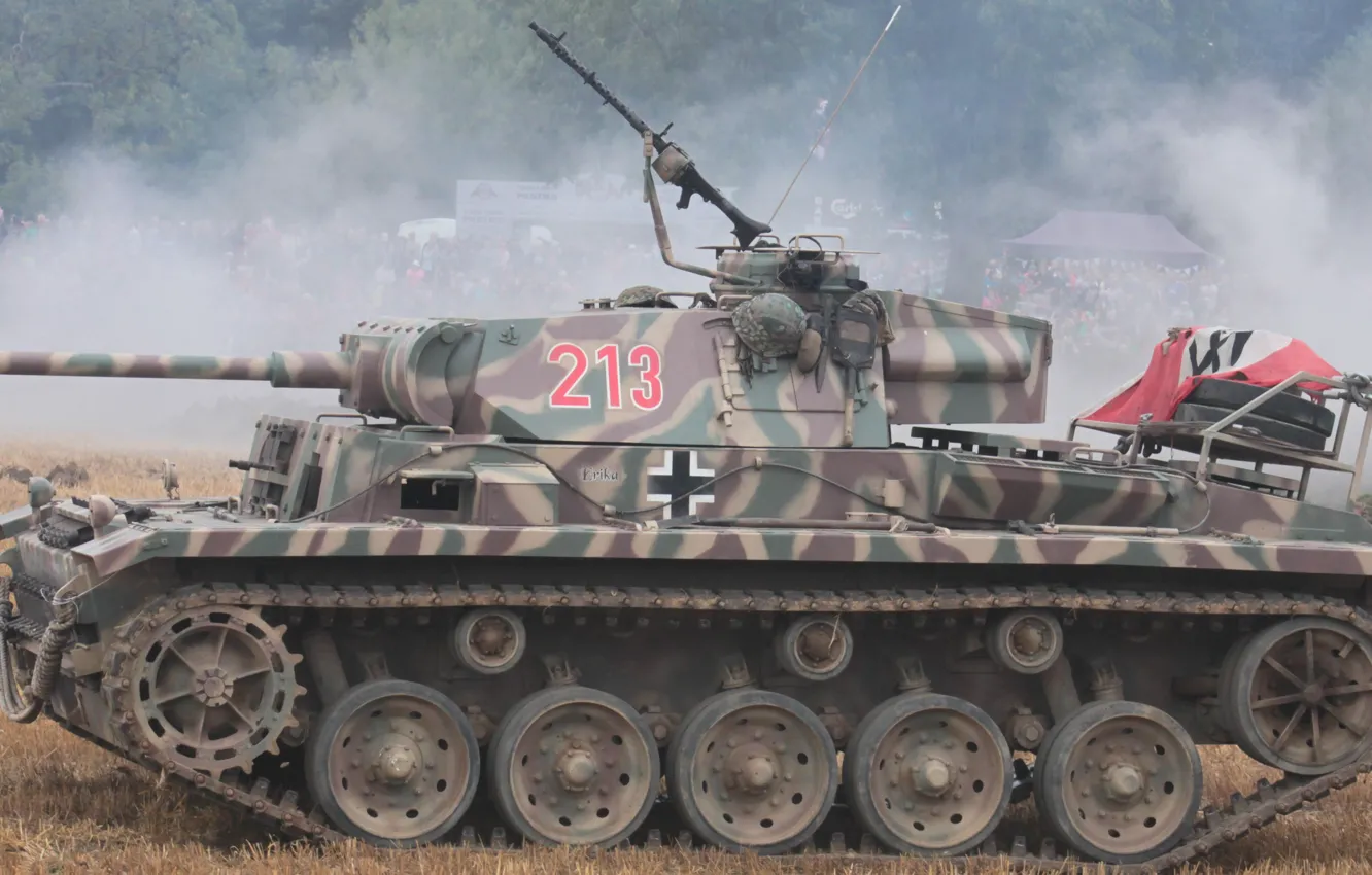 Фото обои танк, немецкий, средний, Panzer IV