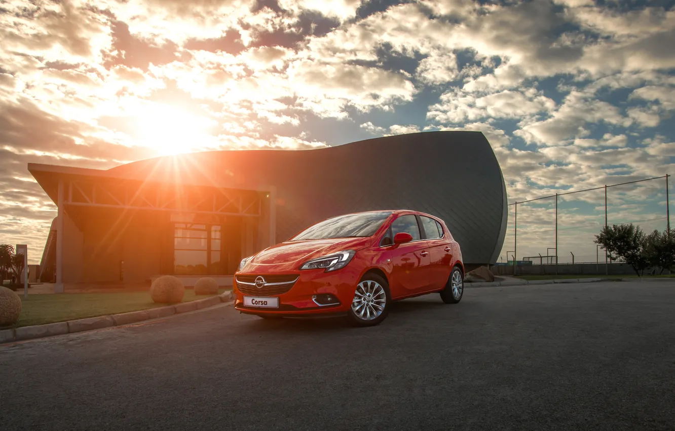 Фото обои Opel, Corsa, опель, 5-door, 2015, ZA-spec, корса