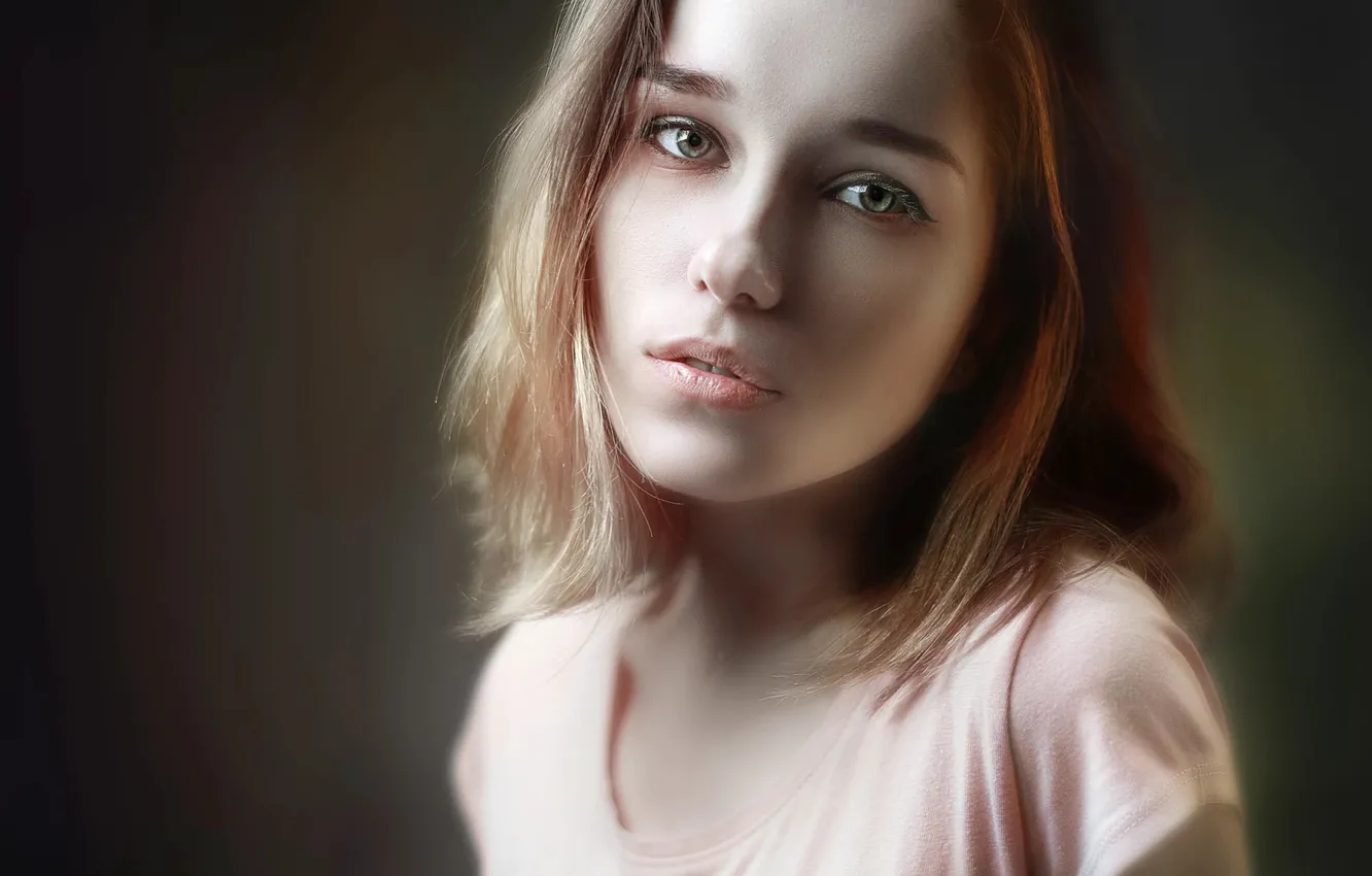 Фото обои девушка, лицо, портрет, Alexander Drobkov-Light, Мария Ларина
