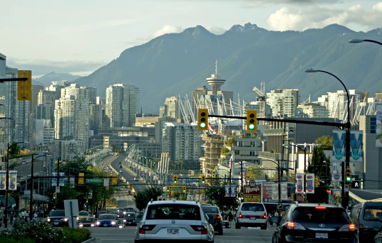 Фото обои city, город, Канада, Ванкувер, Canada, Vancouver