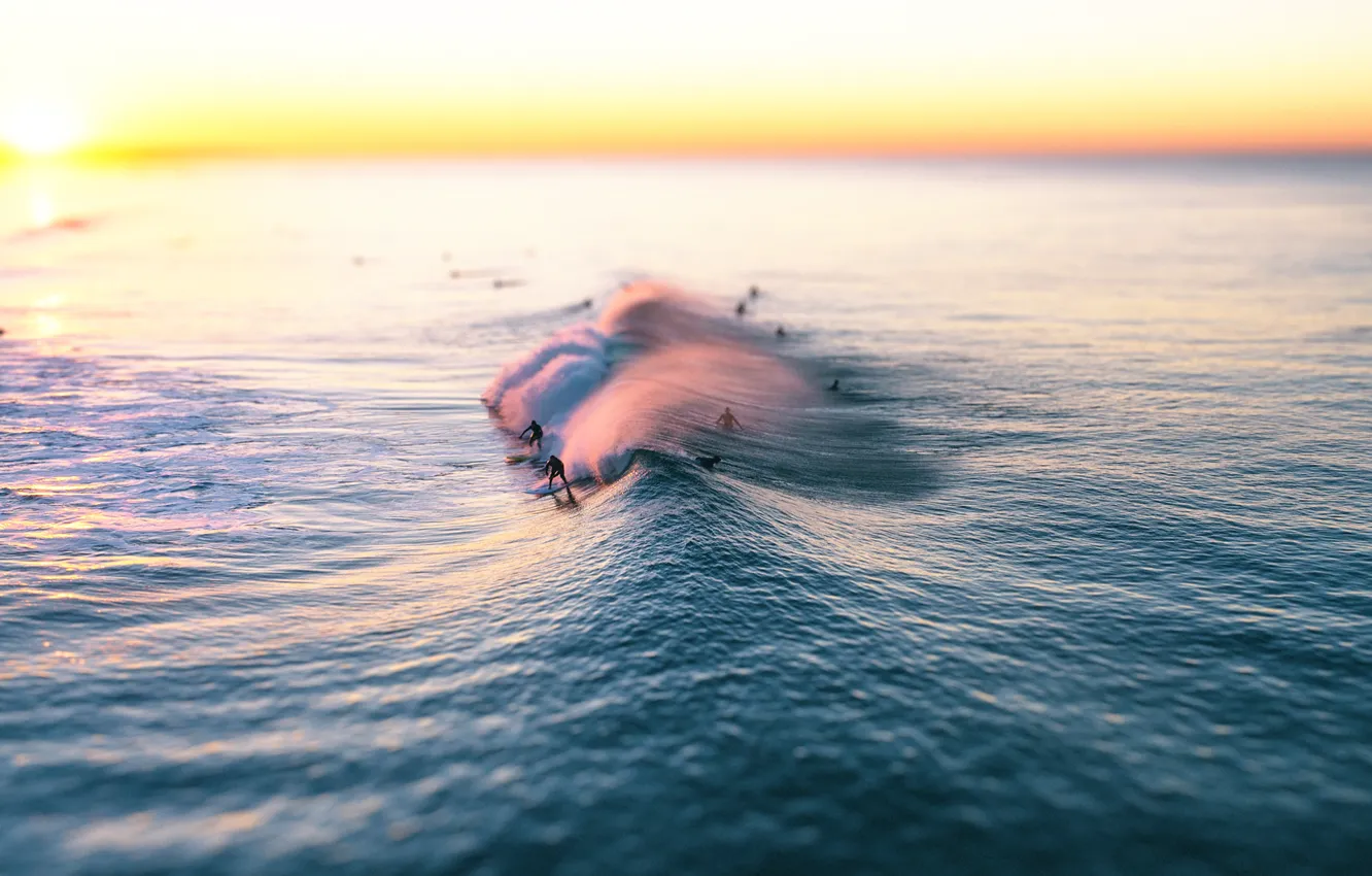 Фото обои волна, сёрфинг, The wave