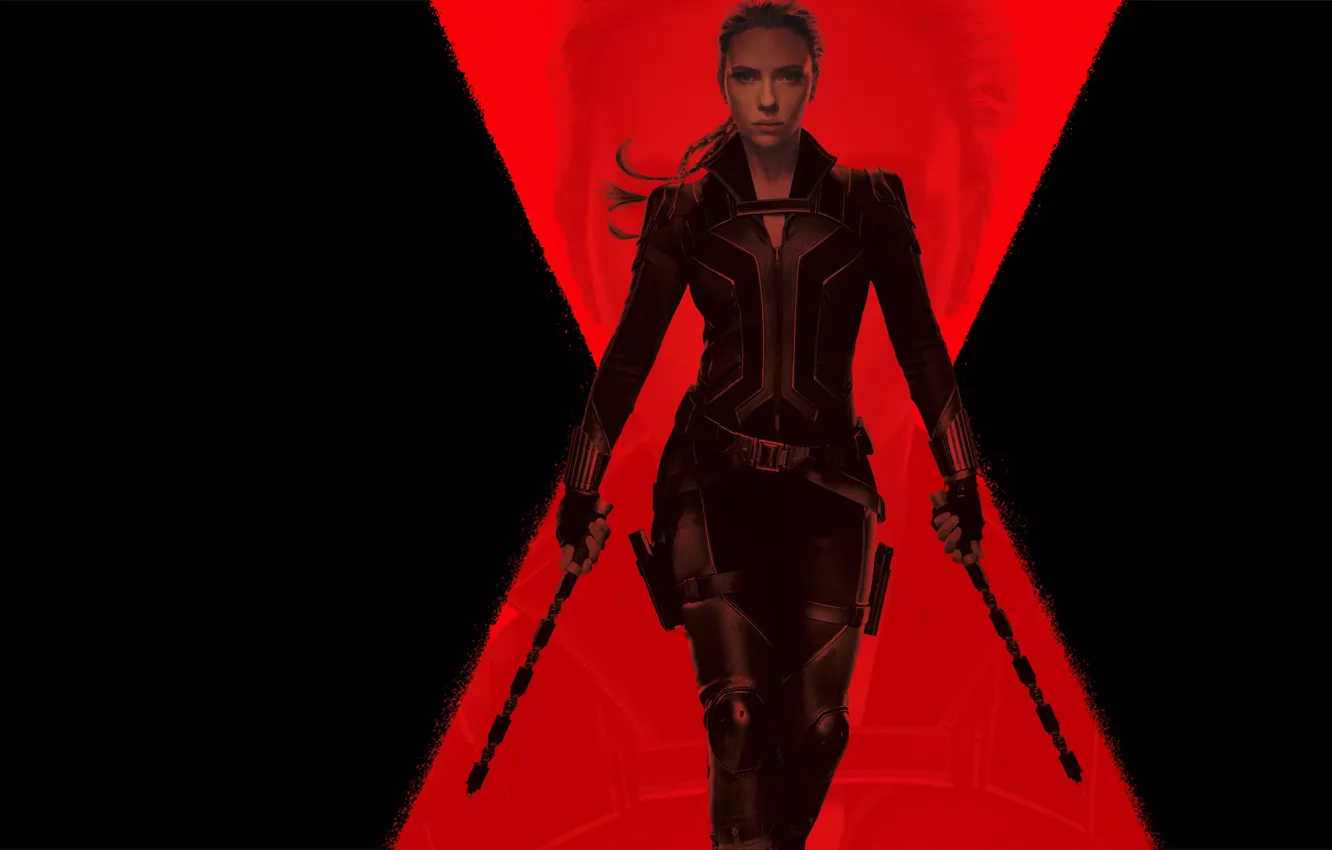 Фото обои Scarlett Johansson, Скарлетт Йоханссон, Фантастика, Black Widow, Чёрная вдова, Наташа Романофф, Боевик, Приключения