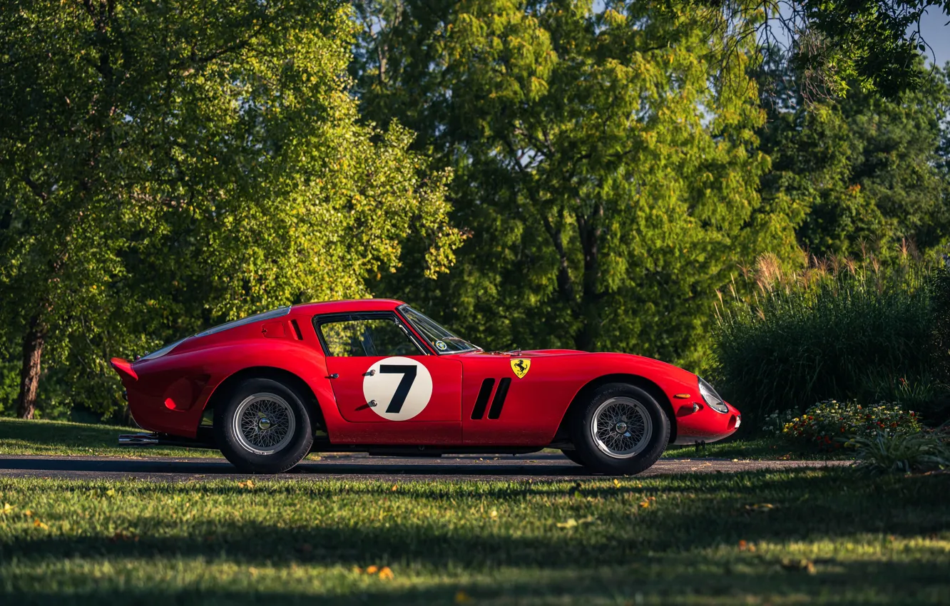 Фото обои car, Ferrari, red, 1962, 250, Ferrari 250 GTO, Ferrari 330 LM
