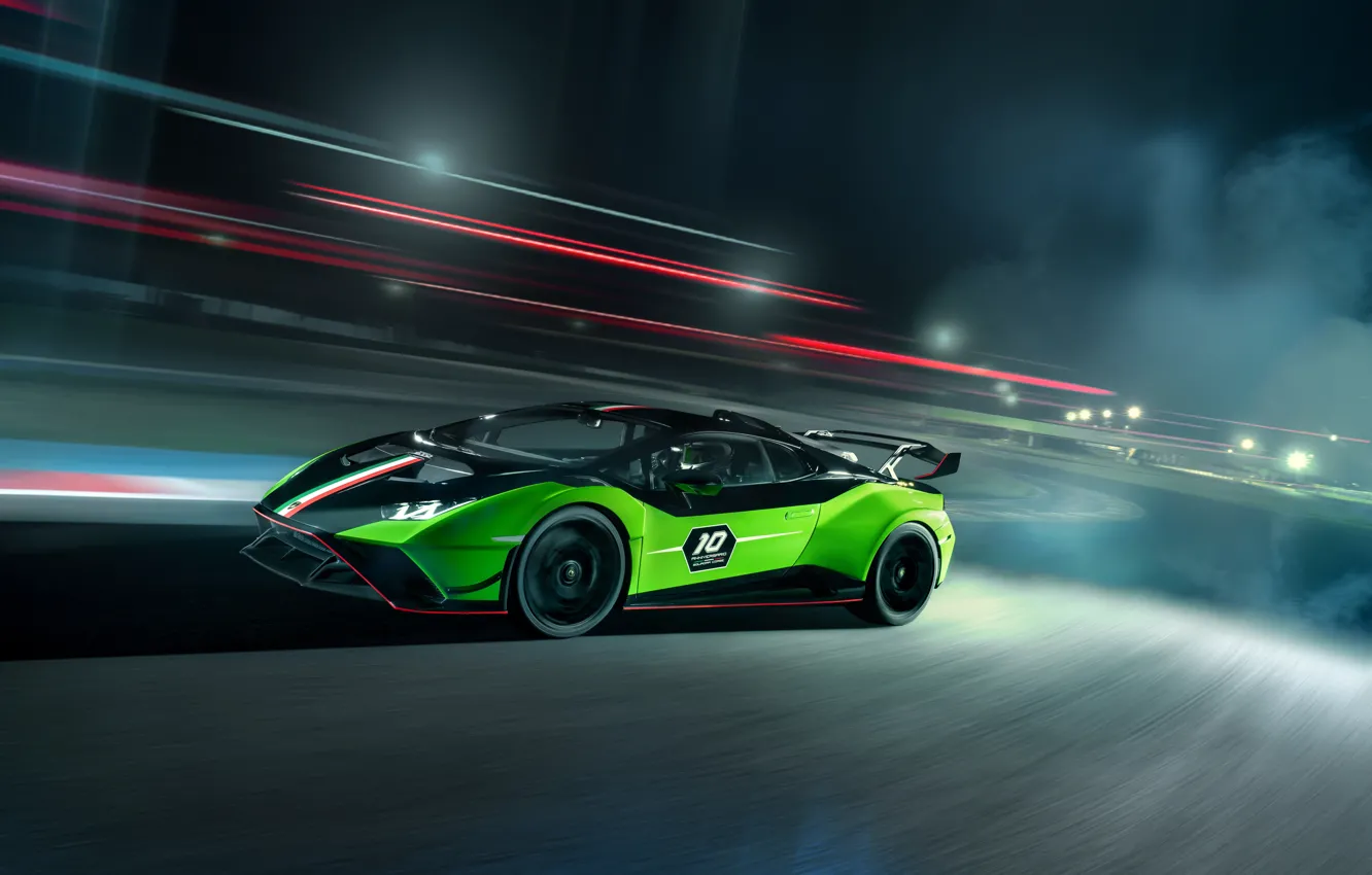 Фото обои car, Lamborghini, drive, Huracan, Lamborghini Huracan STO SC 10° Anniversario