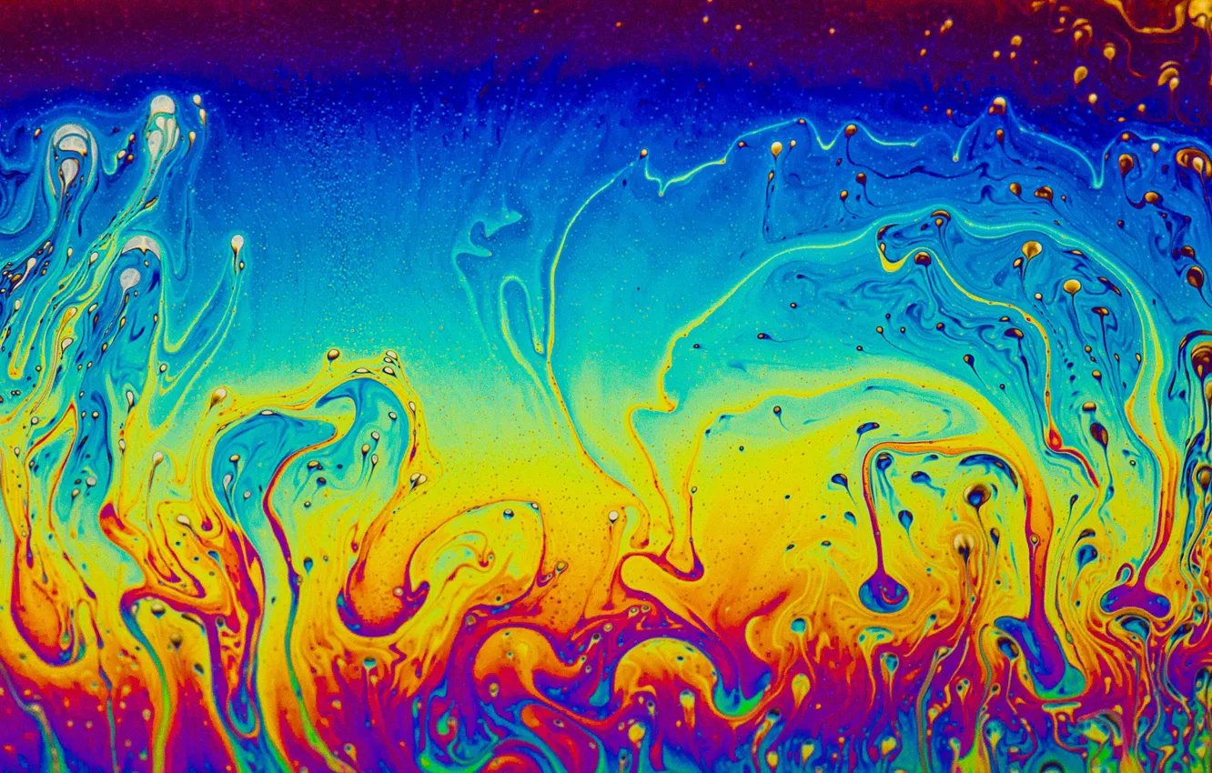 Фото обои радуга, rainbow, мыльный пузырь, soap bubble, Иван Падарев