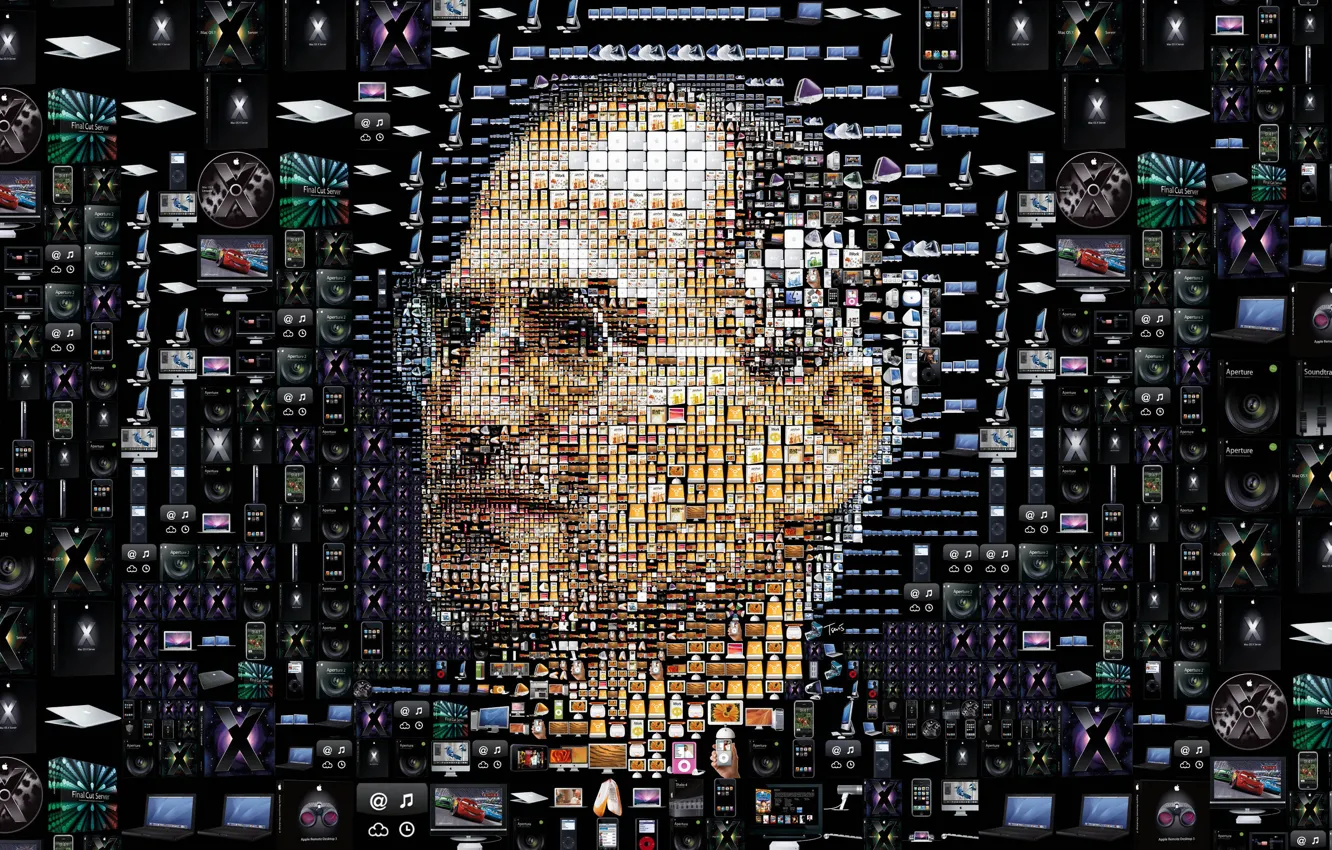Фото обои обои, Apple, ipod, mac, wallpaper, iphone, ipad, Стив Джобс